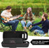 EVA Hard Case for JBL Charge 4 / Charge 5 Bluetooth Speaker, Premium Travel Protective Carrying Storage Bag (Black)