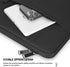 CaseBuy Water-Resistant MacBook Air 15 inch Sleeve for 2023 2024 MacBook Air 15 M2 M3 Chip A2941 A3114 - Black