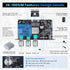 Beffkkip ZK-10001UM 5.3 100W (9-24V Bluetooth Amplifier Board, Mono Class D Power Amp with TWS Pairing, USB/AUX Input