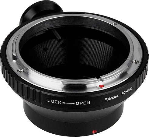 Fotodiox 35mm Lens Mount Adapter - Compatible with Canon FD & FL SLR Lenses to Pentax Q (PQ) Mount Mirrorless Cameras