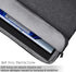 CaseDeer 18.5 Inch 18/18.5 Inch Grey(17.5x11.8 Inch) Portable Monitor Case Compatible with Most Large Portable Monitor