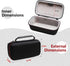 LTGEM Hard Storage Case for EDUPLINK Waterproof Portable Bluetooth Speaker, Travel Protective Carrying Bag