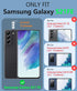 JXVM for Samsung Galaxy S21 FE Case, Dual Layer Protective Heavy Duty Cover, Military Protection Bumper, Blue Navy