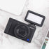 KIWIFOTOS ZV-1F ZV1F ZV-1 ZV1 ZV-E10 ZVE10 V1 R50 Mini LED Video Light for Sony II II Canon PowerShot EOS V & More