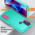 3-Layer Military Grade Protective Case for Moto G Play 2023, with Kickstand, Shockproof Cover for Motorola Moto G Play