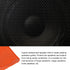 Speaker Grill Cloth Protective Dustproof Fabric for Home Speaker Repair - Orange, 19.7 Inch x 59 Inch