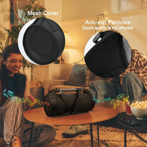 TXEsign Travel Carrying Case for Sony SRS-XG500 X-Series Wireless Bluetooth Boombox, Protective Cover with Shoulder