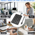 XMSJSIY 23 -1 USB Type-C Number Pad Wired Keys Type-C Numeric Keypad with Tab, Home, Email & Calculator Keys