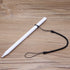 Mini Skater Plastic Elastic Tether Lanyard for Stylus Pens, 4 Pcs with Silicone Ring