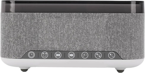 YUEHISY Bluetooth Speaker with Wireless Charging, Multifunctional Wireless Speaker, White Noise Sound Machine with LED