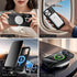 SkyEagle 12 6.1/12 Holder,2 1 Compatible with MagSafe iPhone Pro Case Wallet with AirTag in PU Leather Magnetic