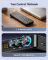 Rylithon 5.3 3.5mm 6.5mm Bluetooth Transmitter Receiver for Home Stereo TV, HD Wireless Low-Latency NFC Audio Adapter