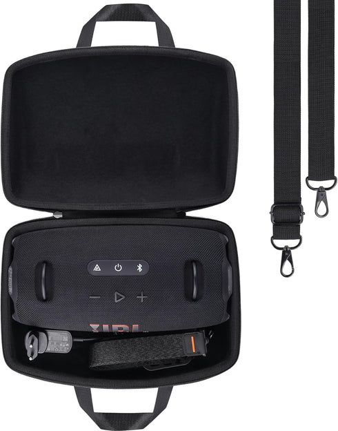 khanka Hard Travel Case for JBL Xtreme 4 Portable Waterproof Bluetooth Speaker, Case Only - Black