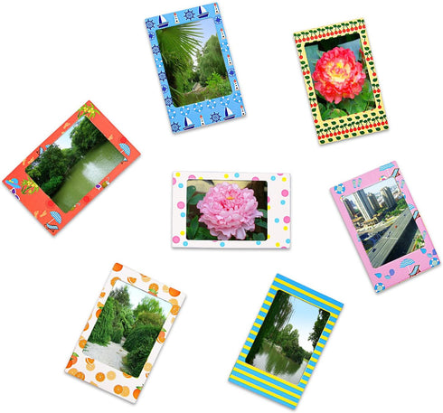 Sunmns 6 in 1 Colorful Bundle Kit Accessories for Fujifilm Instax Mini 12 11 9 8 90 70 Camera, Includes Film Sticker &