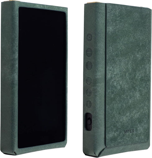 MITER NW-ZX707 ZX706 ZX700 Handcrafted PU Leather Case for Sony Walkman Premium Italy PU Leather, Steel Frame