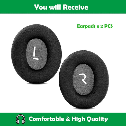 Professional Replacement Earpads Cushions for Mpow 059/H1/H5 Bluetooth Headphones with Breathable Fabric & Foam