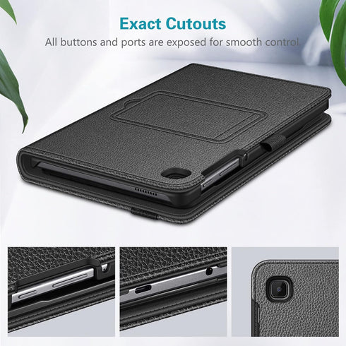 Fintie Folio Keyboard Case for Samsung Galaxy Tab A7 Lite 8.7 Inch 2021 Model (SM-T220/T225/T227), Black