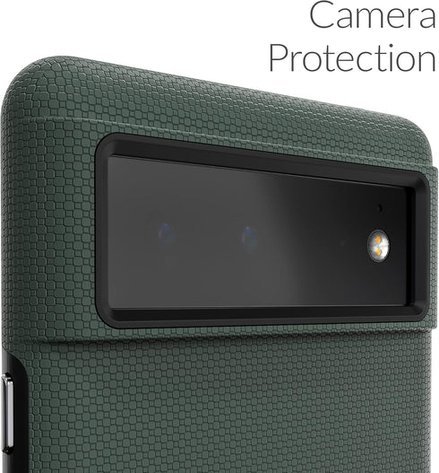 Crave Dual Guard for Google Pixel 6, Shockproof Protection Dual Layer Case (Forest Green)