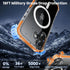Gotubiim 16 Protector*2,Anti-Yellowing,Compatible 16 6.1",Clear-Orange for iPhone Case,Screen with MagSafe,[Military