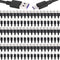 Kanayu 50 Pack USB Type C Cable Bulk, 3.3 Ft Fast Charging Cable for Samsung Galaxy S10, S9, S8, Note 10, PS5