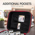 Tenergy Battery Organizer Storage Case with Tester, Holds 60 Batteries AA AAA C D 9V (Batteries Not Included)