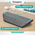 CHARGEWORX 3 Magnetic Cable Organizer Weighted Non-Adhesive Cord Holder with Magnetic Clips for USB-C, Lightning