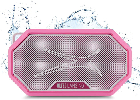 Altec Lansing Portable Bluetooth Speaker HYDRAMINI 2.0, IP67 Waterproof, Portable Speaker, 12h Playtime, Wireless