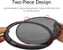 6" x 9" Speaker Grill Covers - Car Speaker Subwoofer Guard Protector, ABS Plastic Frame with Metal Mesh, Black