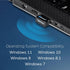 TRENDnet Micro Bluetooth 5.0 USB Adapter, 100m Range, Supports Windows OS, Black, TBW-110UB