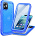 Cozycase Waterproof Case for iPhone 12 Pro Max - Full Body Rugged Dustproof Shockproof Cover with Built-in Screen