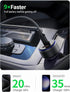 USB C Car Charger, 90W 3-Port Fast Charger, Car Adapter for iPhone 15/15 Plus/15 Pro/15 Pro Max, Galaxy S23, MacBook