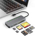 7-in-1 USB C Multi Card Reader, Aluminum SD/Micro SD/CF/MS/XD, 5Gbps High Speed for 5 Cards Simultaneously