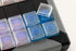 X-keys Keycap Cherry MX Compatible - 1x1, Blue, 10 Pack