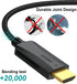 3ft, 2-Pack 4K UHD(4K, 2K, 1080P) Thin DisplayPort to HDMI Cable Display Port DP to HDMI Cable Adapter Male Cord