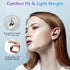 ELOVEN Wireless Earbuds, Deep Bass Stereo Sound Bluetooth Earbuds, 120H True Wireless Headphones with Ear Caps (S/M/L)