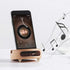 Phone Stand Sound Amplifier - Wood Phone Stand for Desk, Handmade Wooden Phone Dock Compatible with Smartphone, Kindle,
