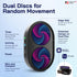 TECH8 USA Dual Disc Mouse Mover, Jiggler with Auto-Off Timer, Realistic Movement, No Software Required, Patented,