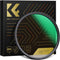 K&F Concept 58mm Gold Streak Effect Lens Filter (2mm) Anamorphic Optical Glass Light Flare Effect for Camera Lens