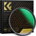 K&F Concept 58mm Gold Streak Effect Lens Filter (2mm) Anamorphic Optical Glass Light Flare Effect for Camera Lens