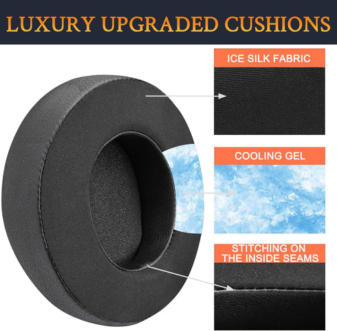 SOULWIT Cooling Gel Earpads Replacement for Razer Thresher Ultimate, Dolby 7.1, Xbox One, Tournament Edition Gaming