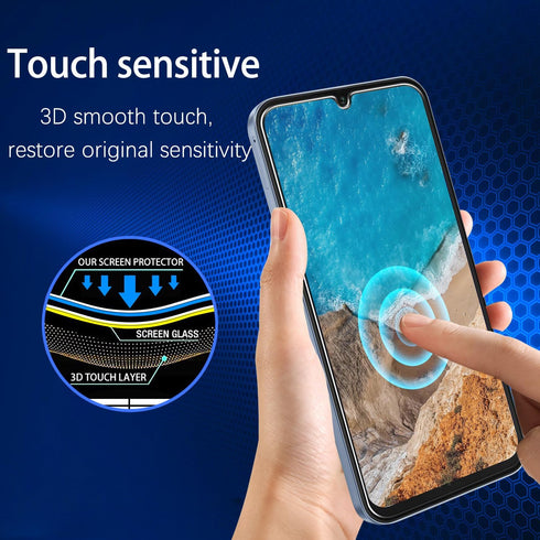 [2-Pack A15 5G MAYtobe Screen Protector Designed for Samsung Galaxy Tempered Glass, Bubble Free, Anti Scratch, Easy