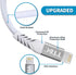 TT&C Short iPhone Lightning Cable 6 inch Charger Sync and Charging Data Cord for iPhone 14/14 Pro/ 14 Pro Max/ 13/13 Pro / 12/11/ Xs/Xs Max/Xr/X/ 8 Plus/iPad - White 4Pack by TT&C