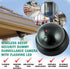 Dummy Fake Security Surveillance CCTV Dome Camera with One Red LED Light Outdoor Indoor Wireless Home Cam System Battery Powered Realistic Look for Home or Business Anti-Theft 2 pack