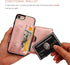 KIHUWEY Wallet Case for iPhone SE, iPhone 7/8, Premium Leather, Shockproof Cover, Rose Gold