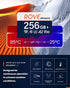 ROVE Ultimate 256GB Micro SD Card with USB 3.2 Type C Card Reader, 170MB/s for Dash Cam, Android Devices