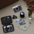 Hard Carrying Case for Fujifilm Instax Mini EVO Instant Camera, Travel Storage Case with Mesh Pocket for Accessories,