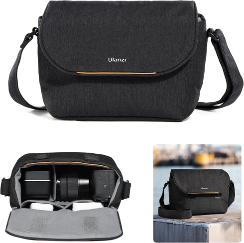 ULANZI Camera Bag, SLR/DSLR Camera Case Professional, Crossbody Photography Small Bag Fashion,