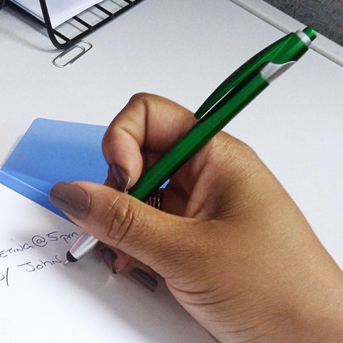 Stylus for Touch Screens with Ball Point Pen, Universal for Phones, iPads, Tablets, iPhone, Samsung Galaxy, Assorted