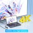 Buerlaseul 4K@60Hz 7 1 USB3.0/USB-C HDMI Display Port USB C Docking Station Dual Monitor for Dell/HP/Mac Laptop, in USB
