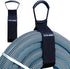 2 PCS Heavy Duty Cord Storage Wrap Holder, Extension Hook and Loop Organizer Strap for Cords, Garden Hose, Garage Tool.